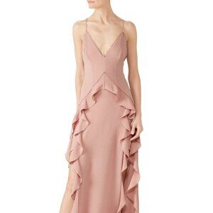 The Jetset Diaries XS long dress in rose
